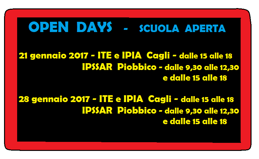 OPEN DAYS 
